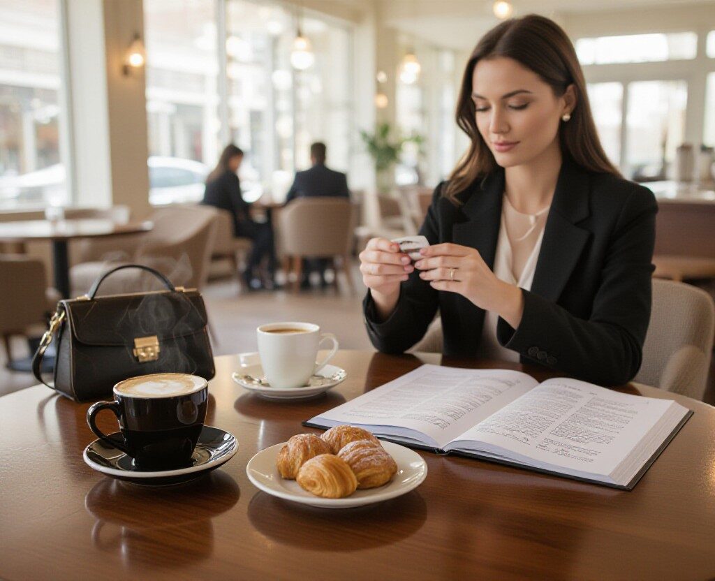 Stack of pancakes with dripping syrup, perfect for breakfast recipes.